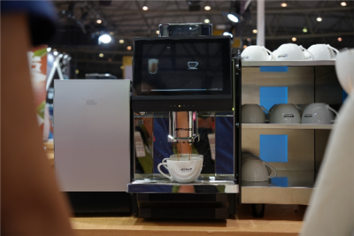 店鋪升級(jí)新標(biāo)配！技諾商用全自動(dòng)咖啡機(jī)亮相HOTELEX成都展 ——茶飲店、餐飲店一站式解決方案全景直擊